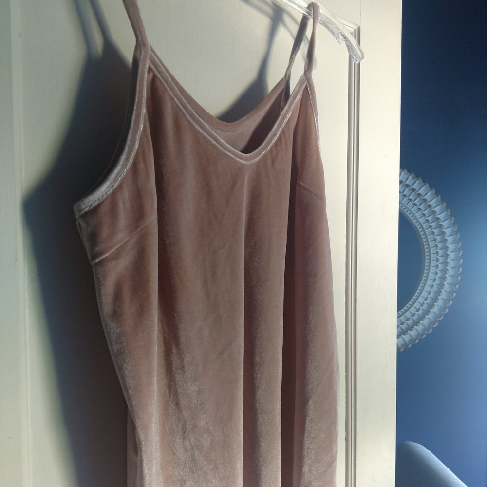 Pink Velvet Top
